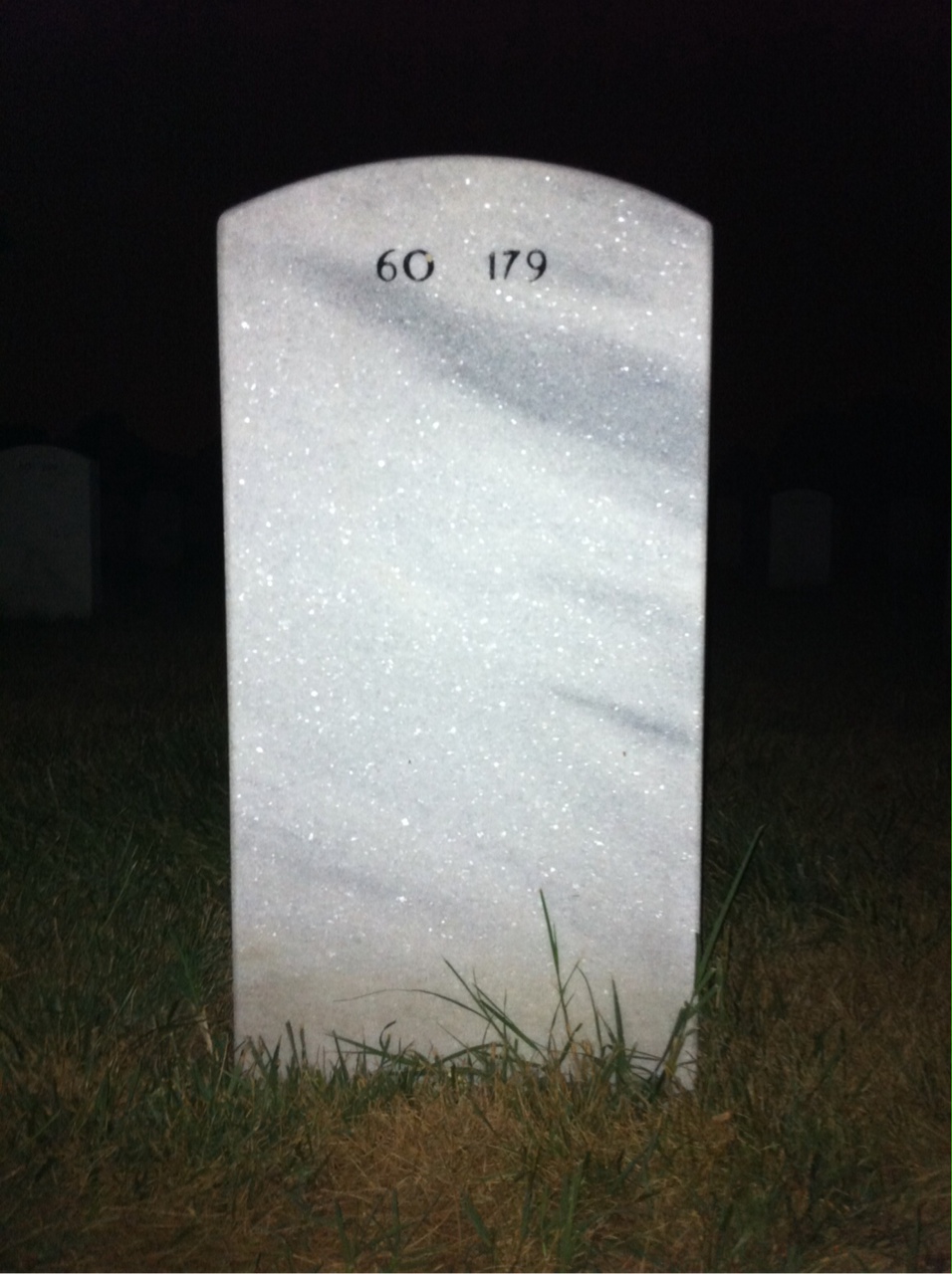 Back of headstone — Bernard Zeppenfeld