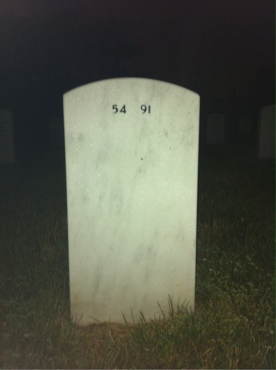 Back of headstone — Charles Reichert