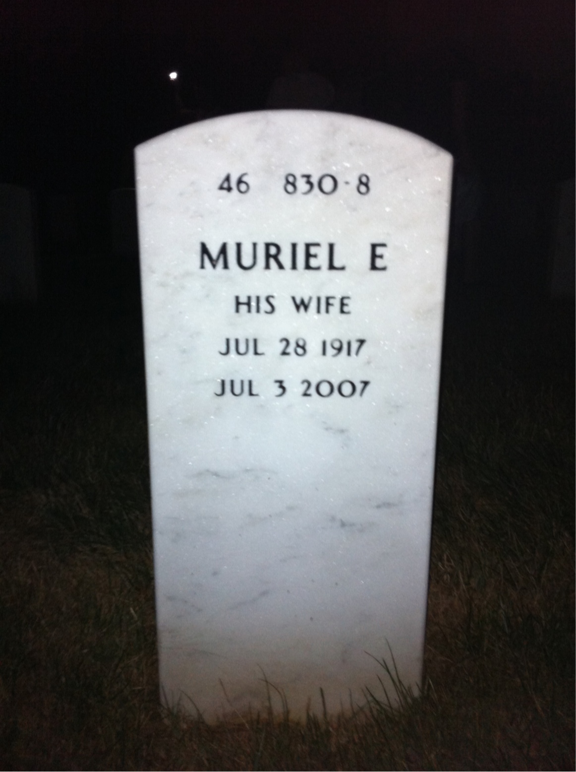 Back of headstone — Heydon Wells