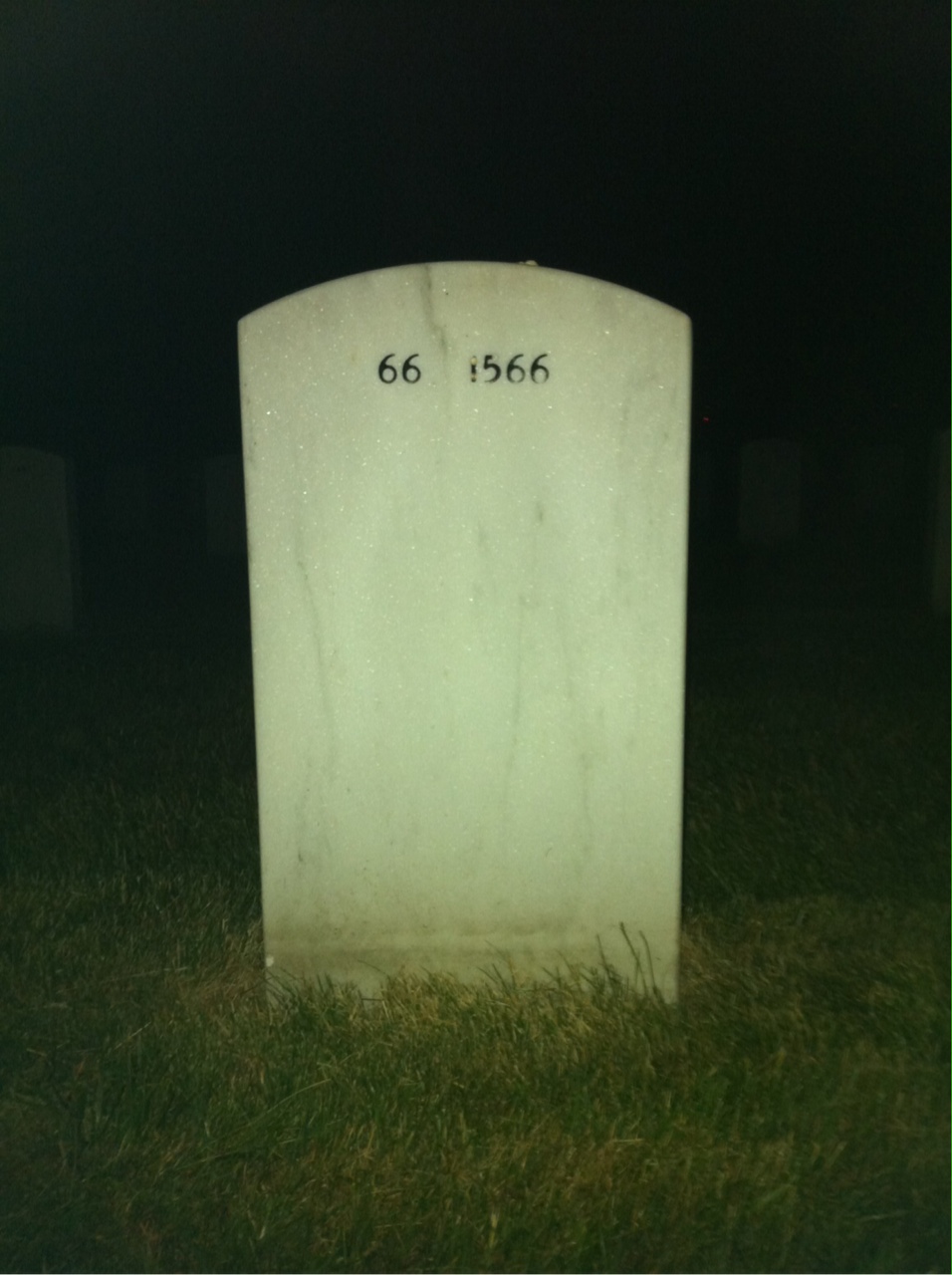 Back of headstone — Thomas Simmons