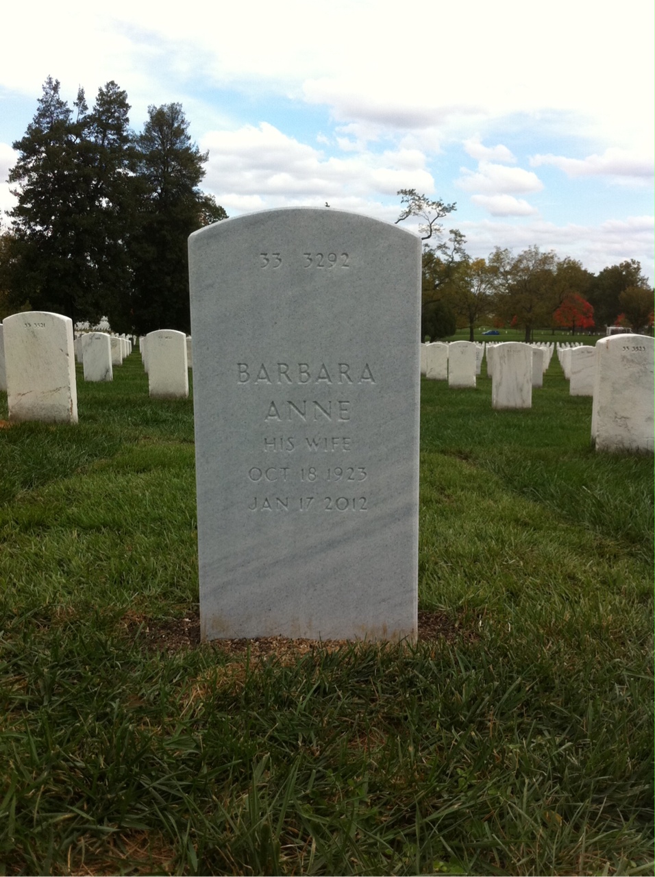 Back of headstone — William Gist