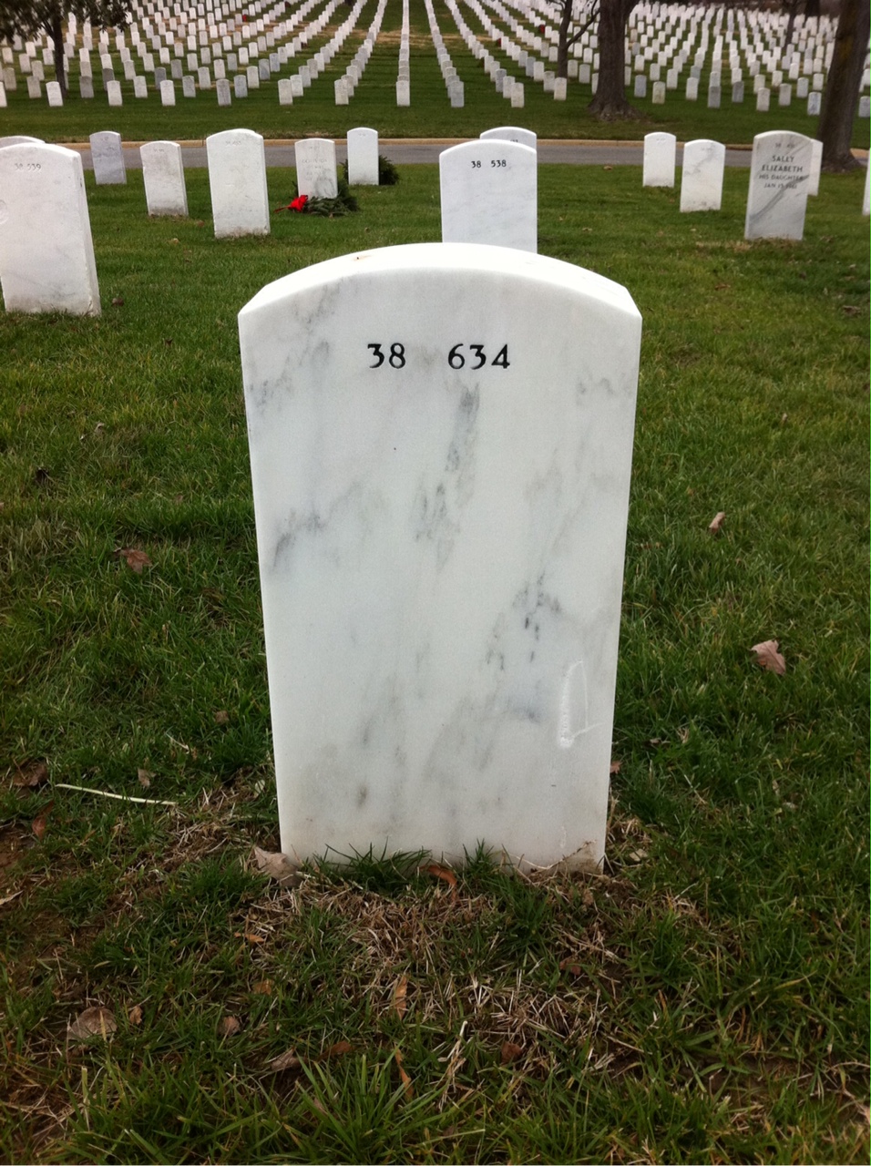 Back of headstone — William Jones