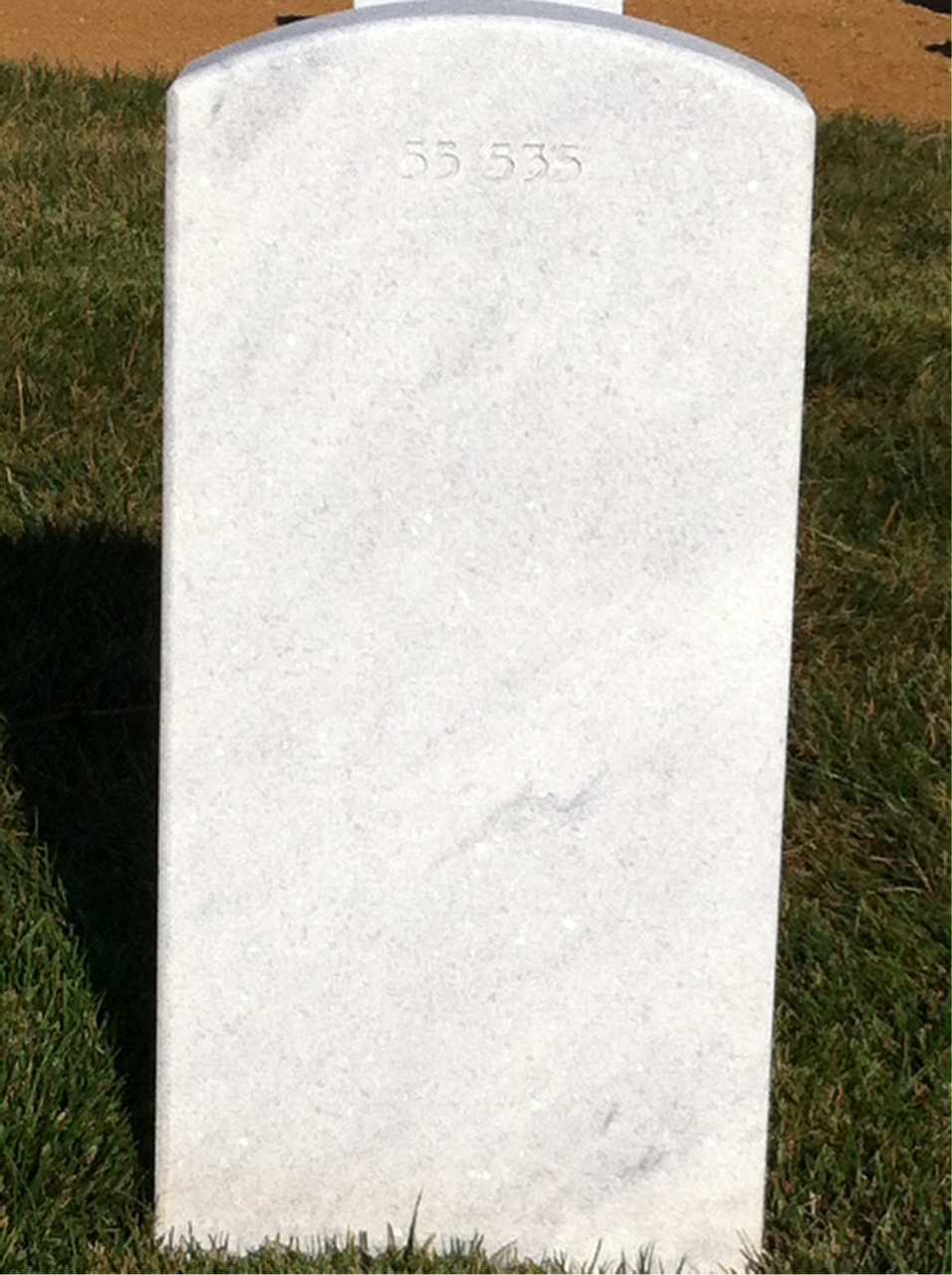 Back of headstone — Stanley Stephen Vzatek