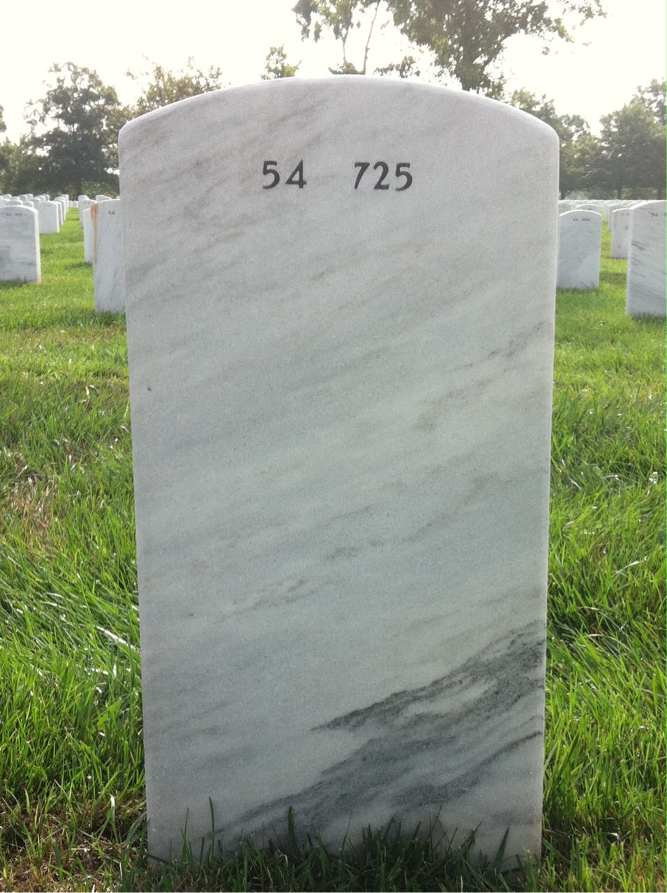 Back of headstone — Joseph Brimmer