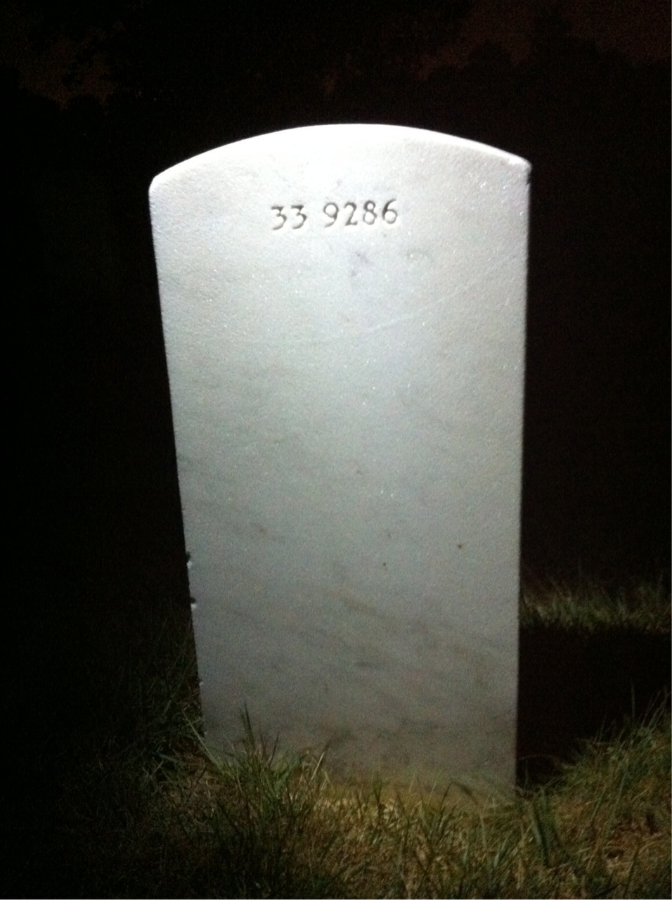 Back of headstone — Joseph Andreacchio
