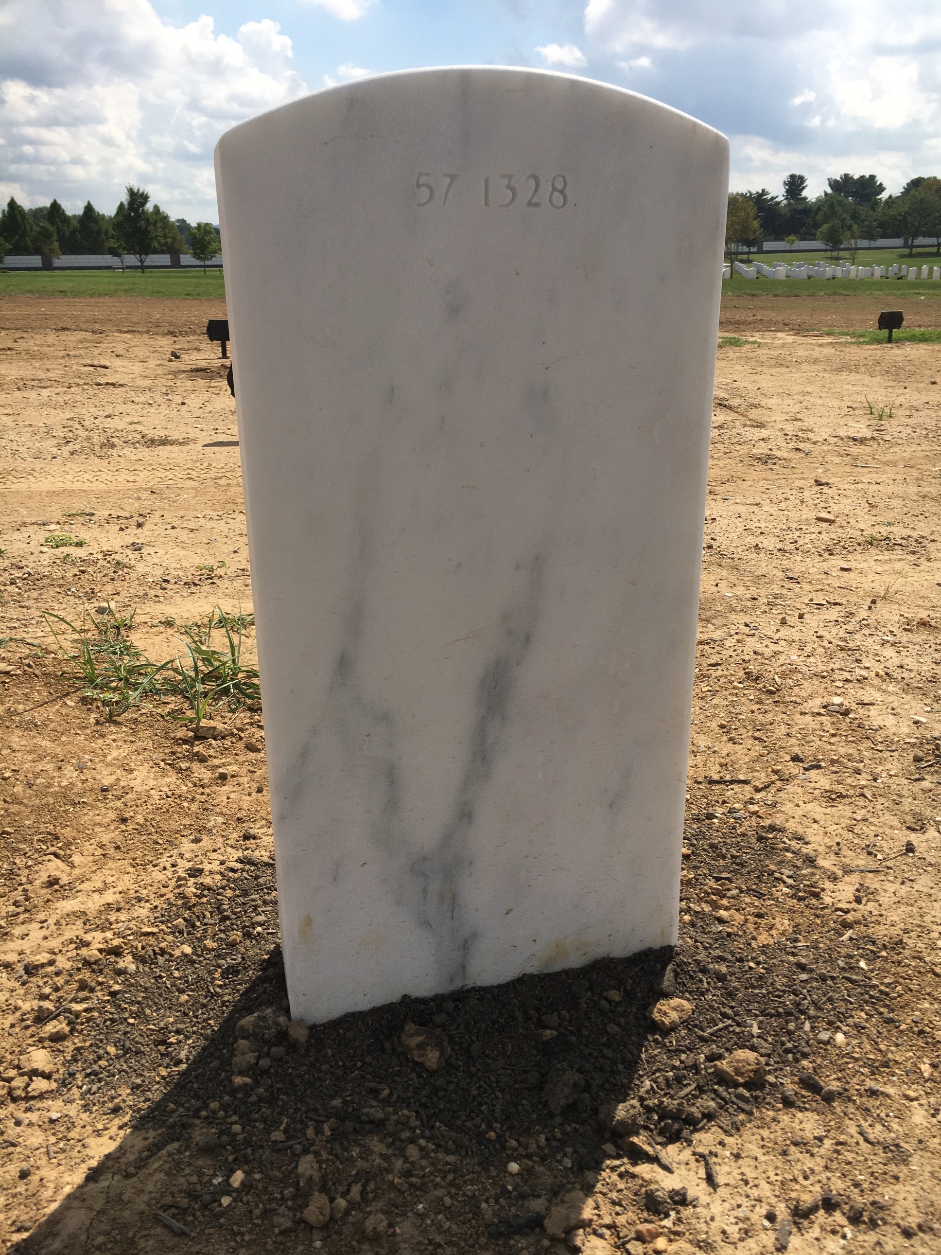 Back of headstone — Terry Lee Butler