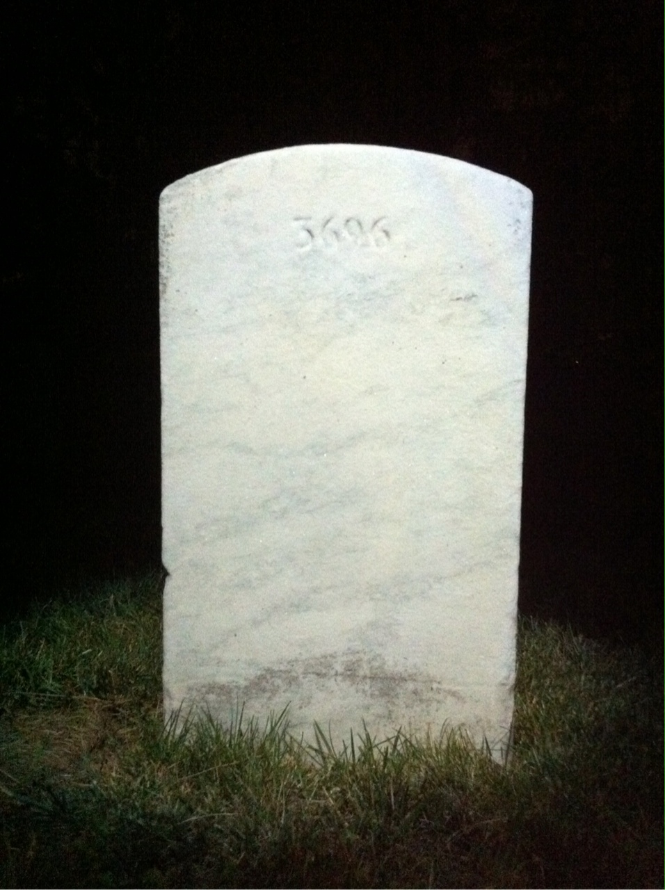 Back of headstone — Lloyd Arnold