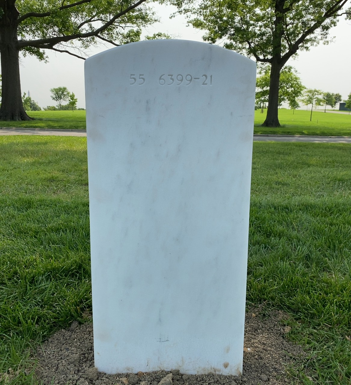 Back of headstone — Randy Alsid