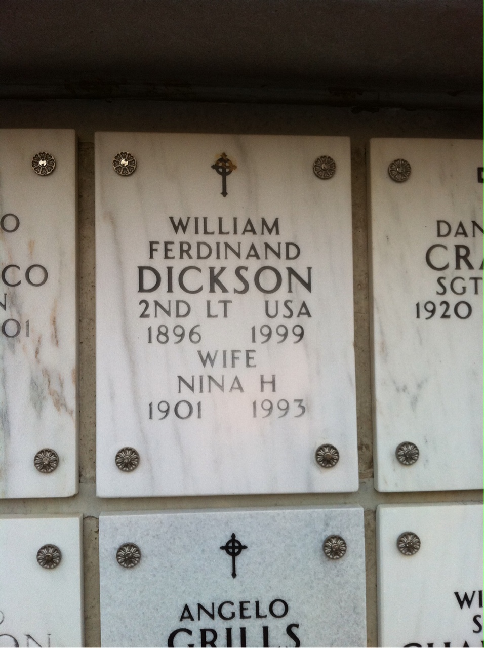 William F Dickson