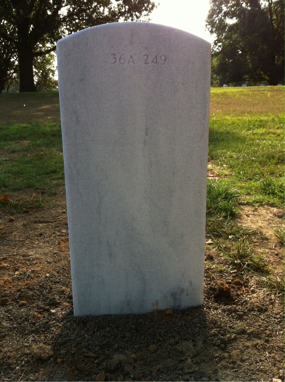 Back of headstone — Pamela Munt