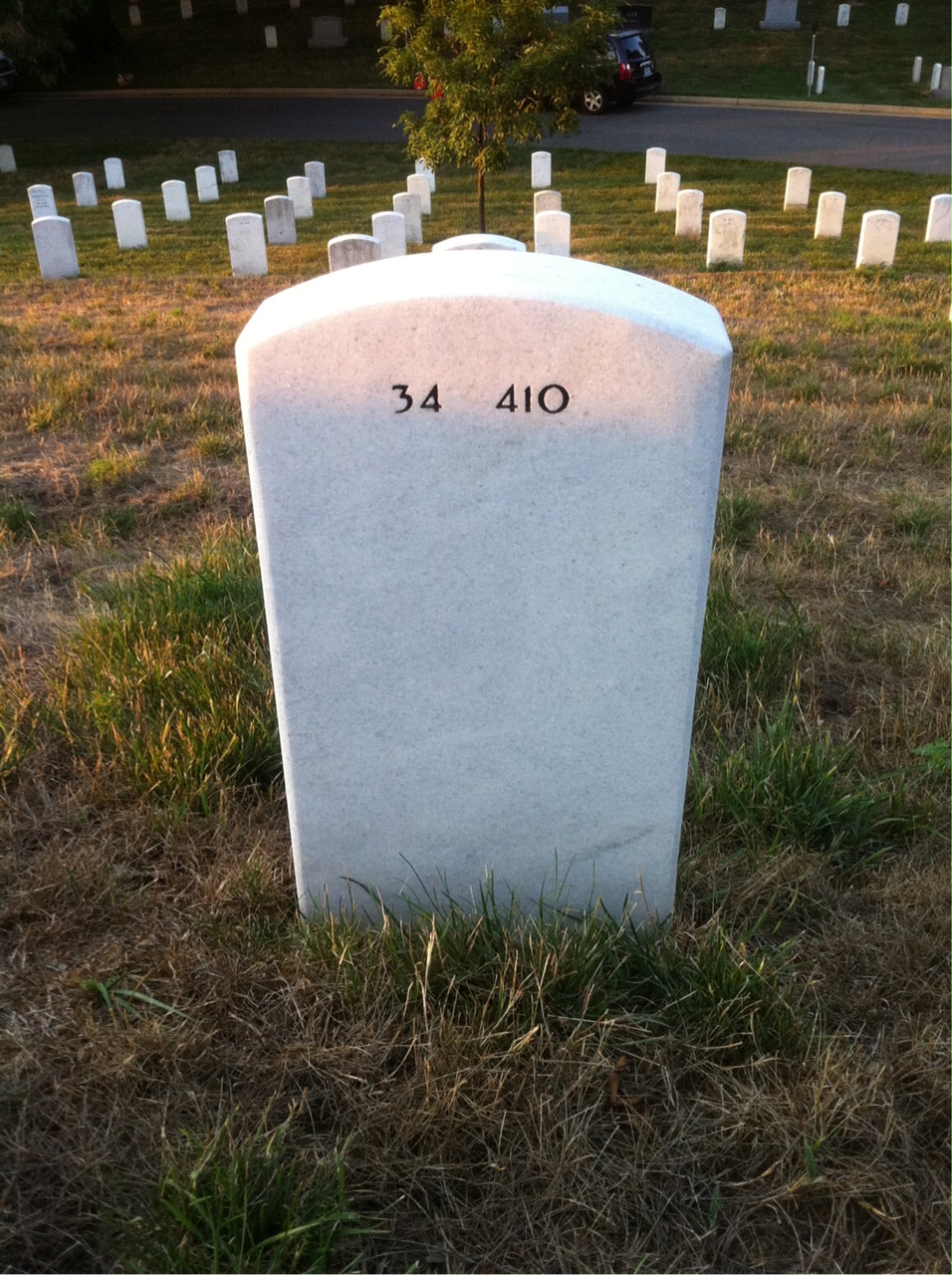 Back of headstone — Robert Ferguson