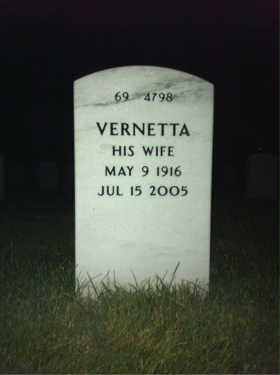 Back of headstone — Joseph Berthelot