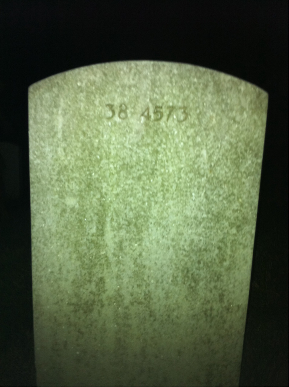 Back of headstone — Willie Jones