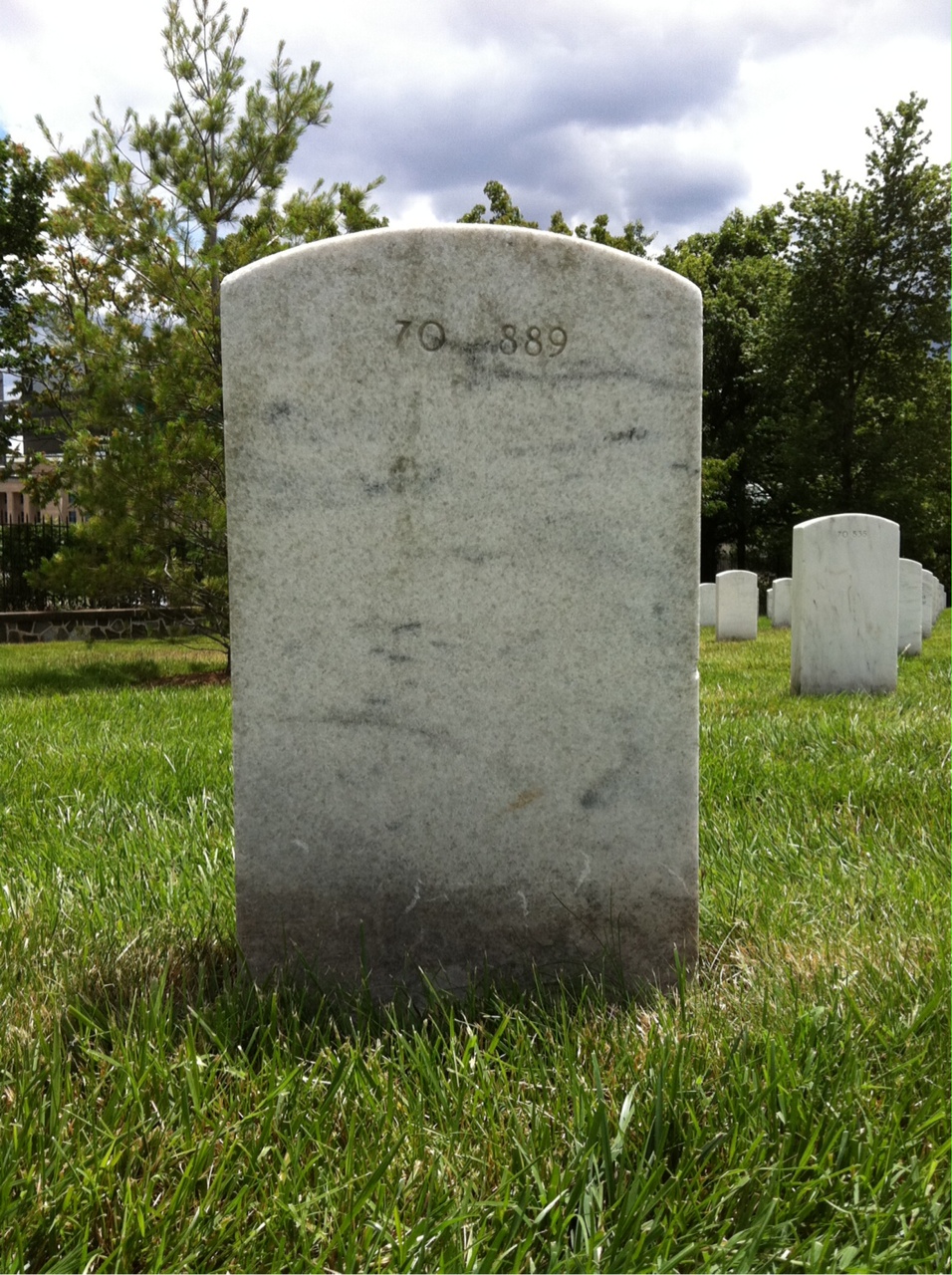 Back of headstone — Joseph Sobolewski