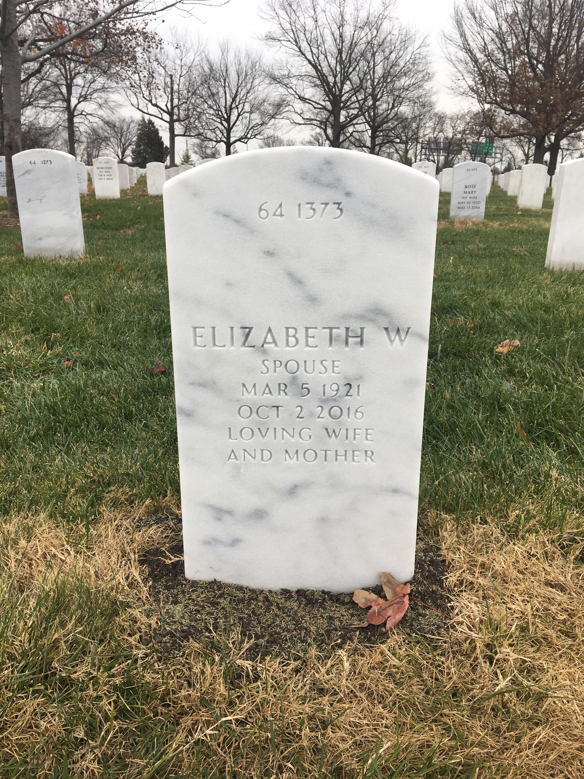 Back of headstone — William Bryan