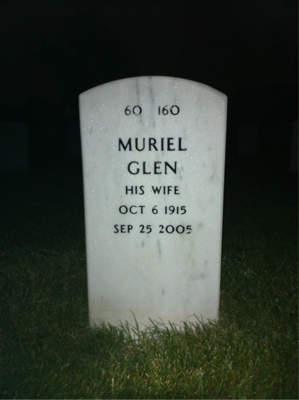 Back of headstone — Peter Yezierski