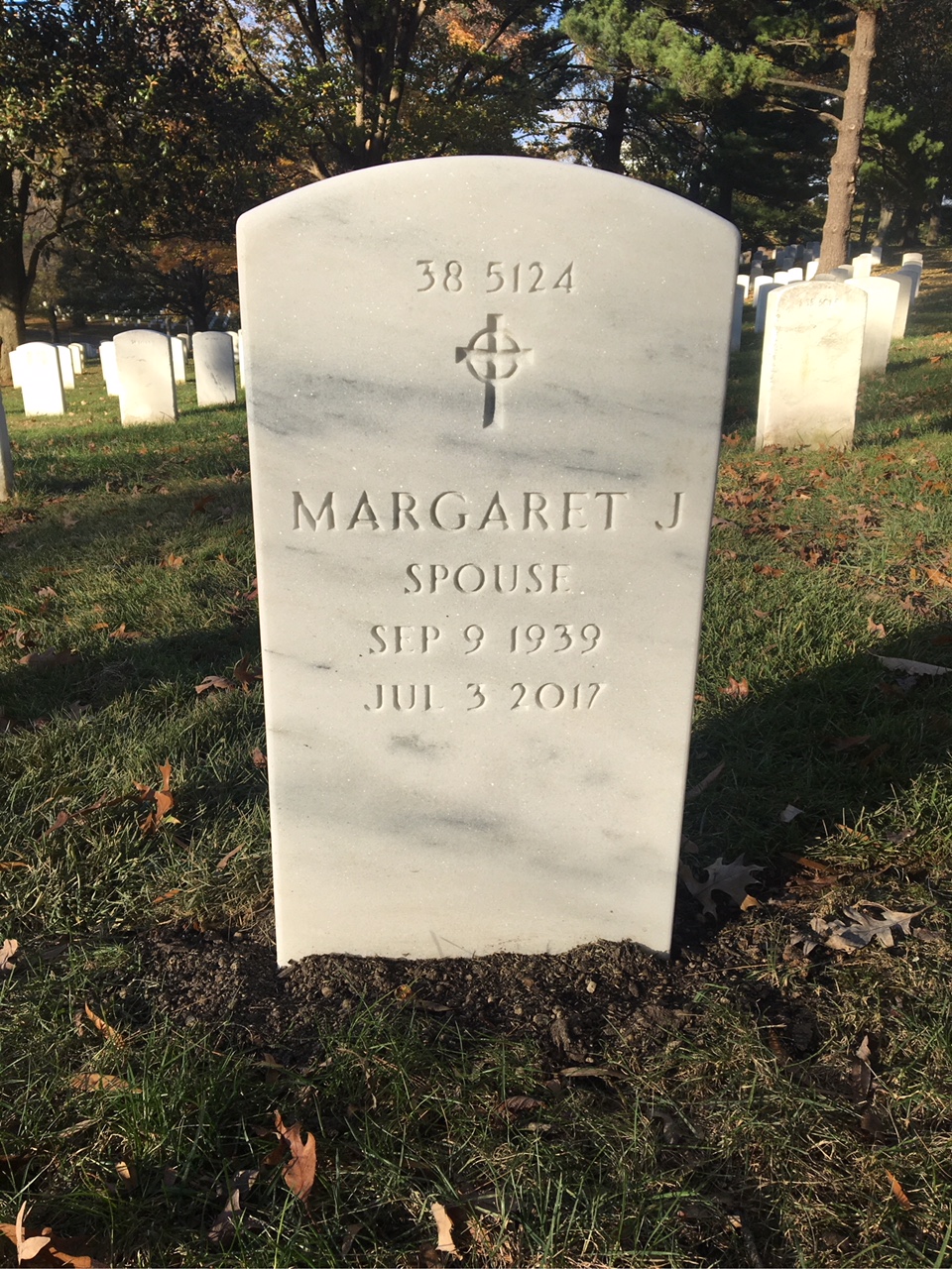 Back of headstone — Charles Malloy