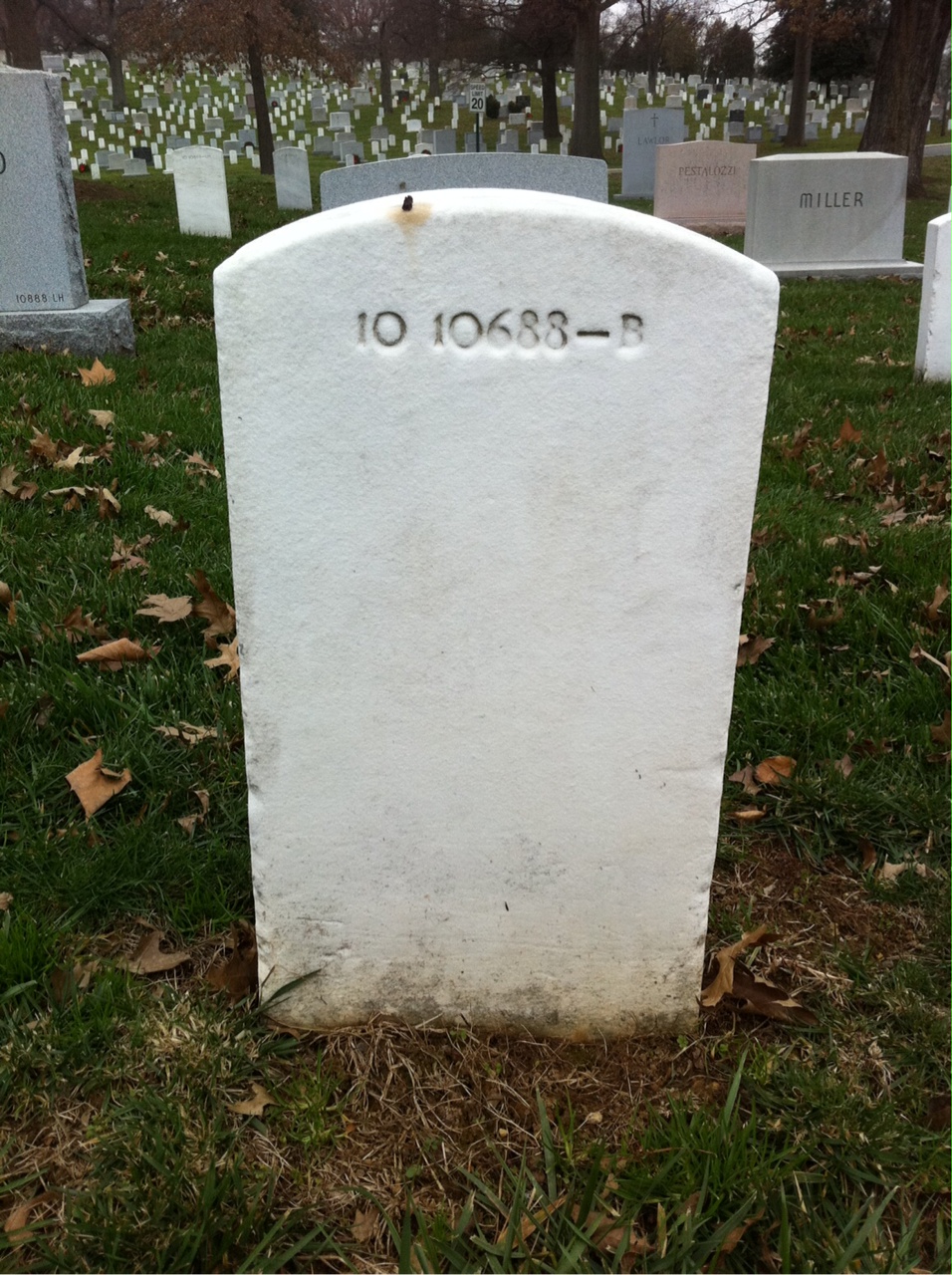Back of headstone — Cheryl Abbott