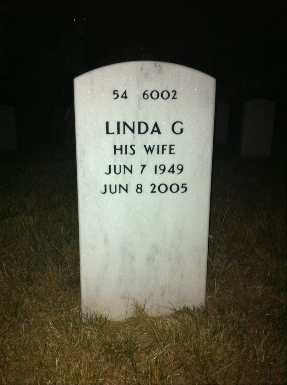 Back of headstone — Richard Swasey