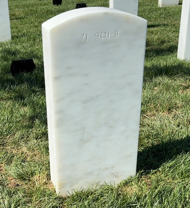 Back of headstone — Michael Moore