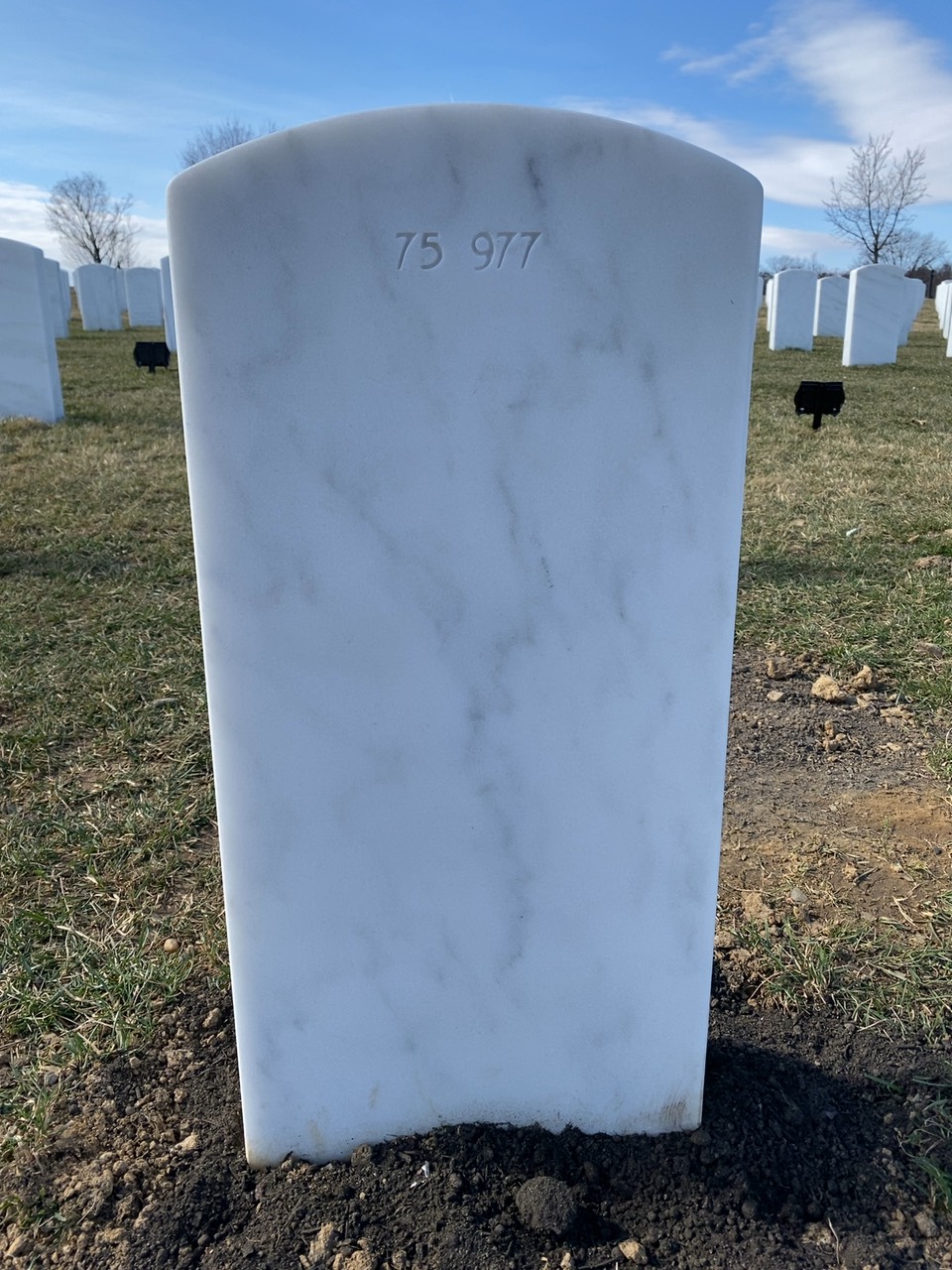 Back of headstone — William Nial Macdonald
