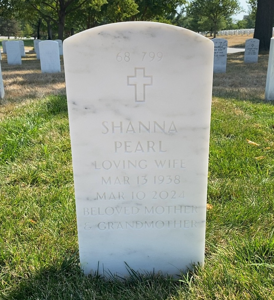 Back of headstone — James Waldorf