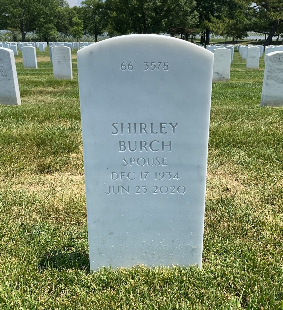 Back of headstone — Edward Losure