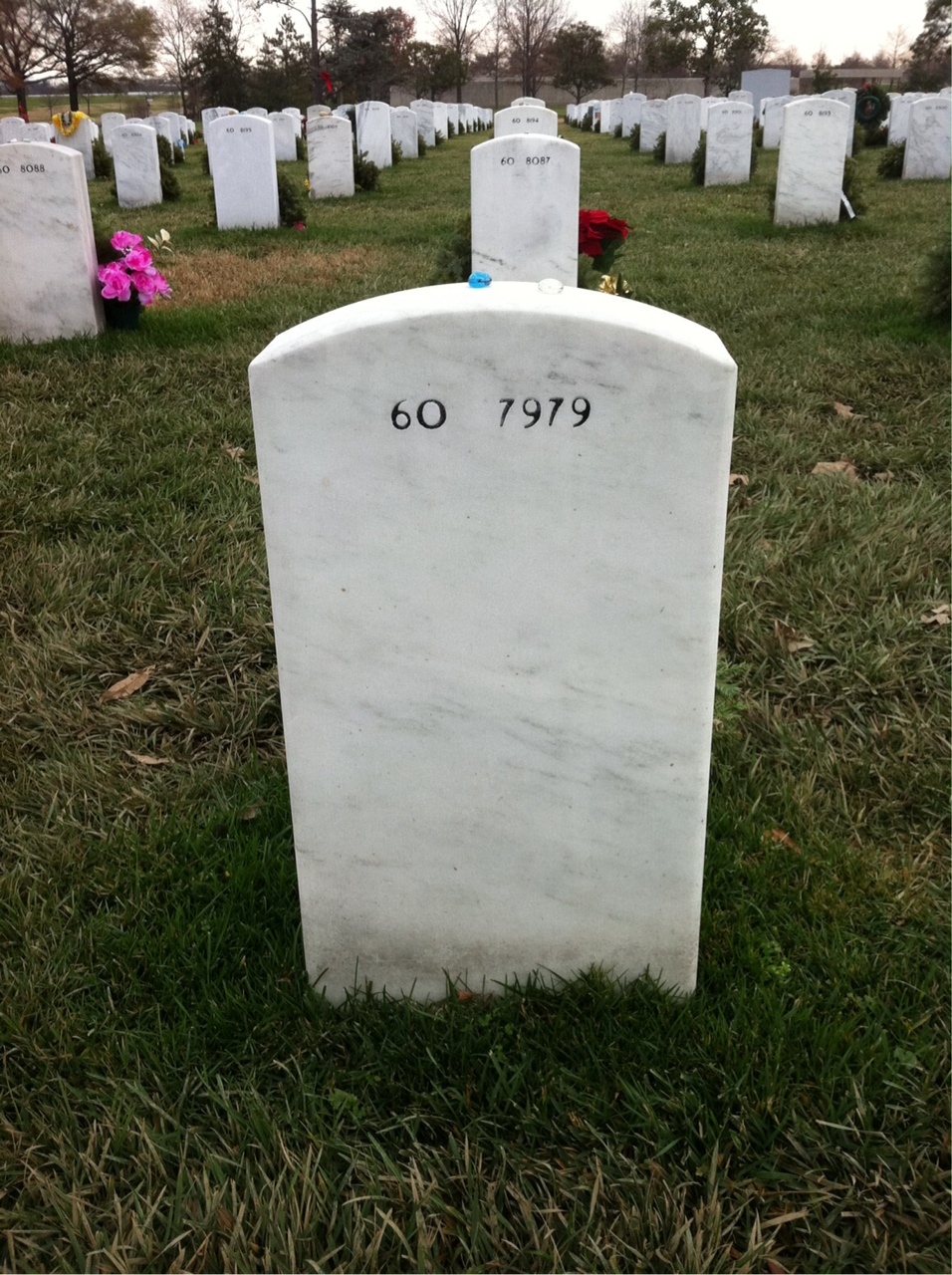 Back of headstone — Ryan Campbell