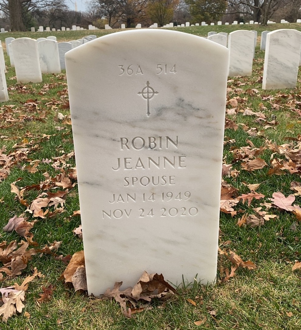 Back of headstone — William L Meehan