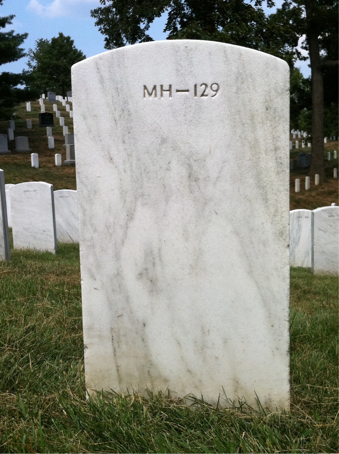 Back of headstone — Robert Wistrand