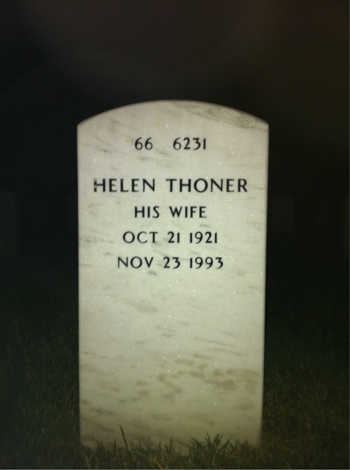Back of headstone — Welby Pugin