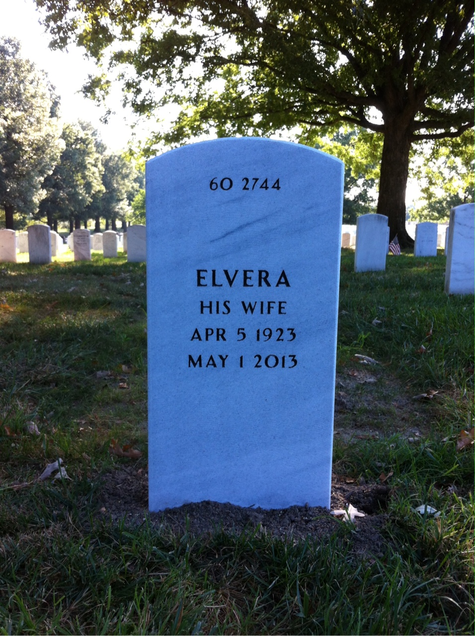 Back of headstone — James Mckenna