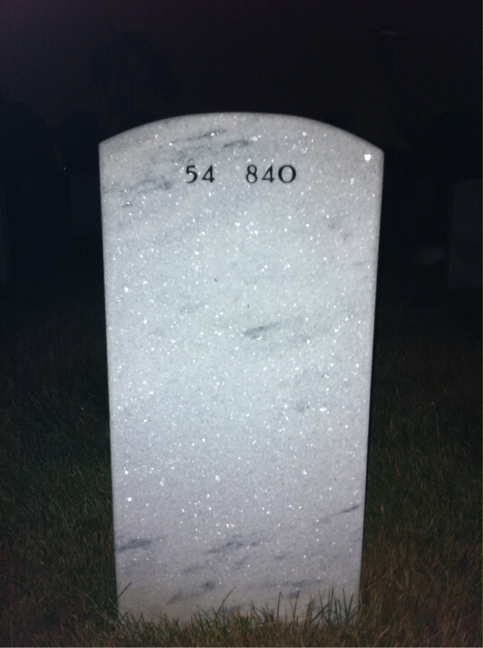 Back of headstone — Hal Bakes