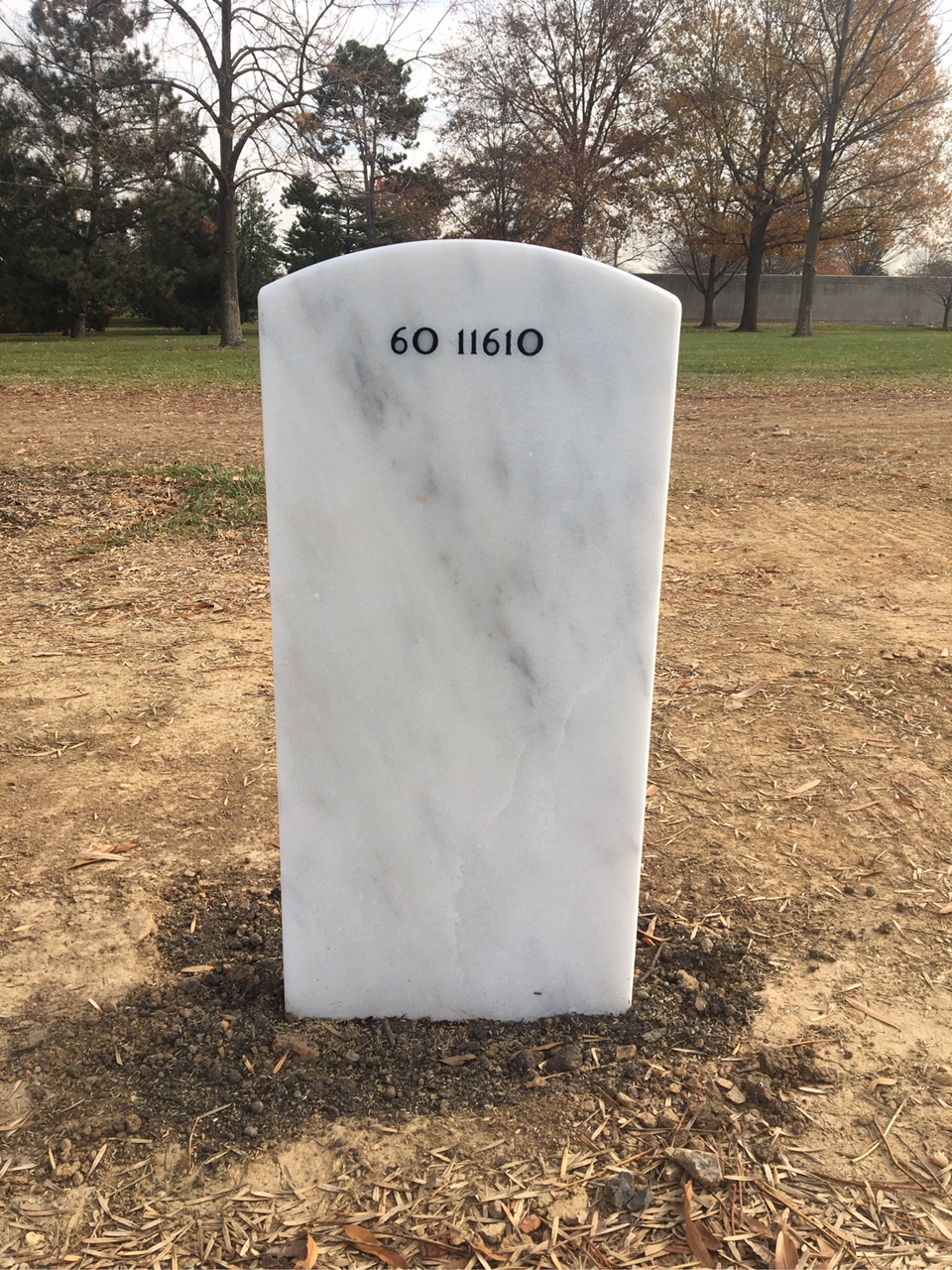 Back of headstone — Walter Critchley