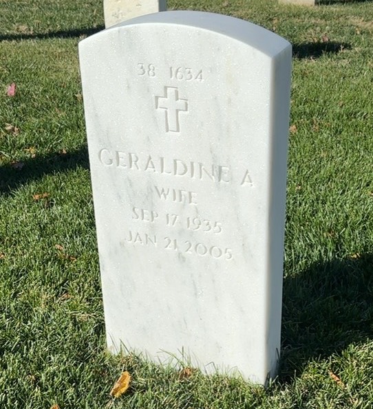 Back of headstone — Halsey Smith
