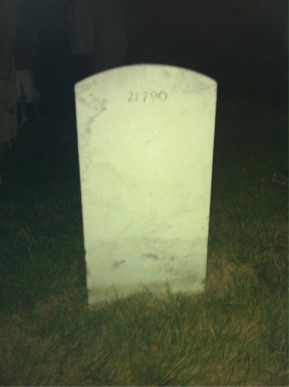 Back of headstone — Bridget Mullaney