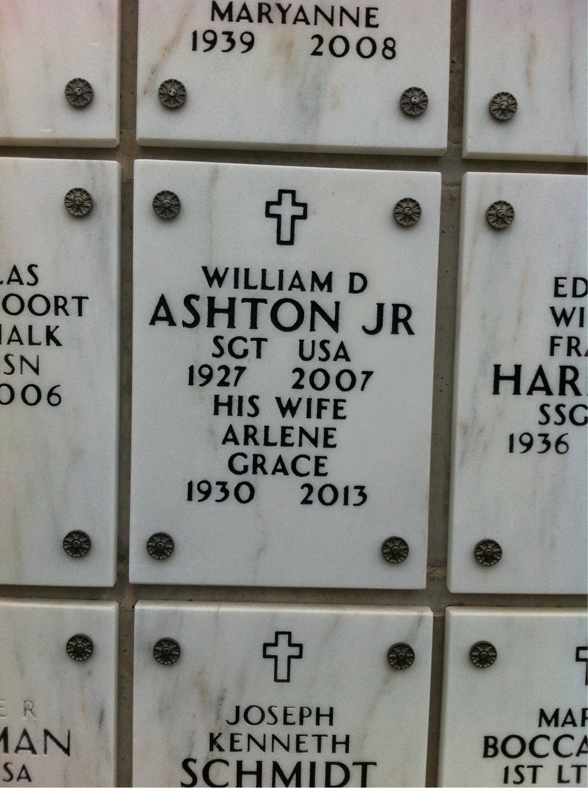 William D Ashton