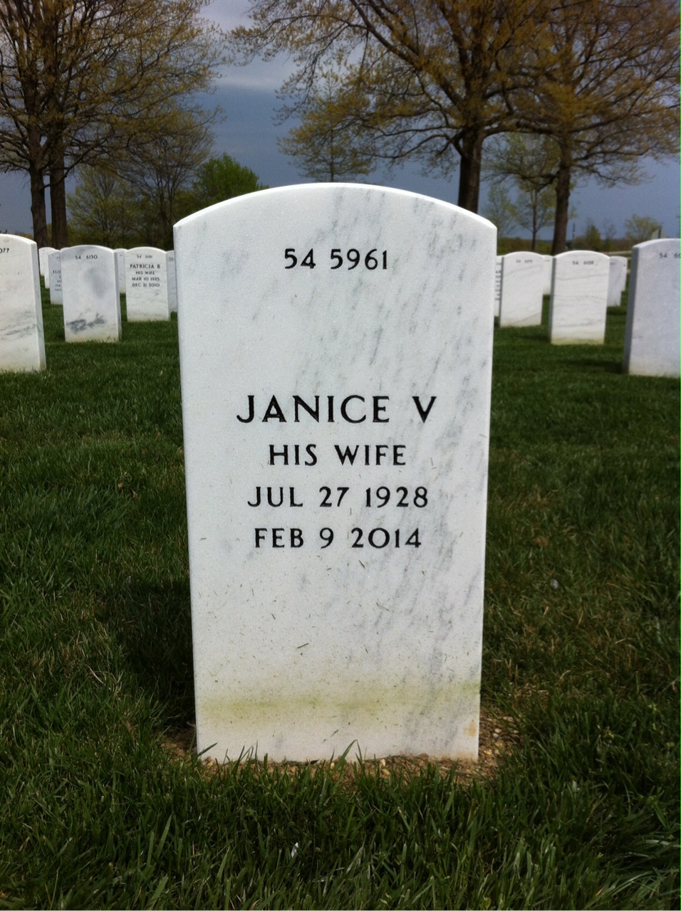 Back of headstone — William Shaub Piper