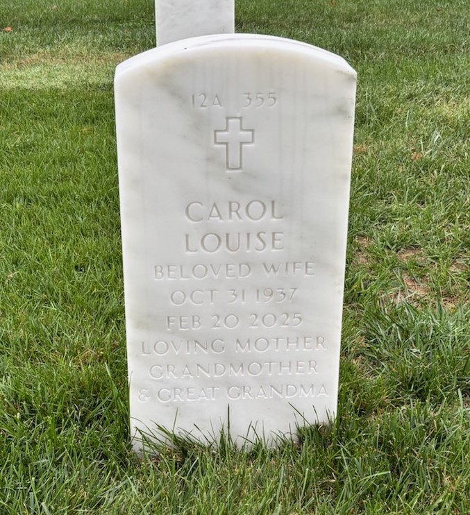 Back of headstone — William H Doyle