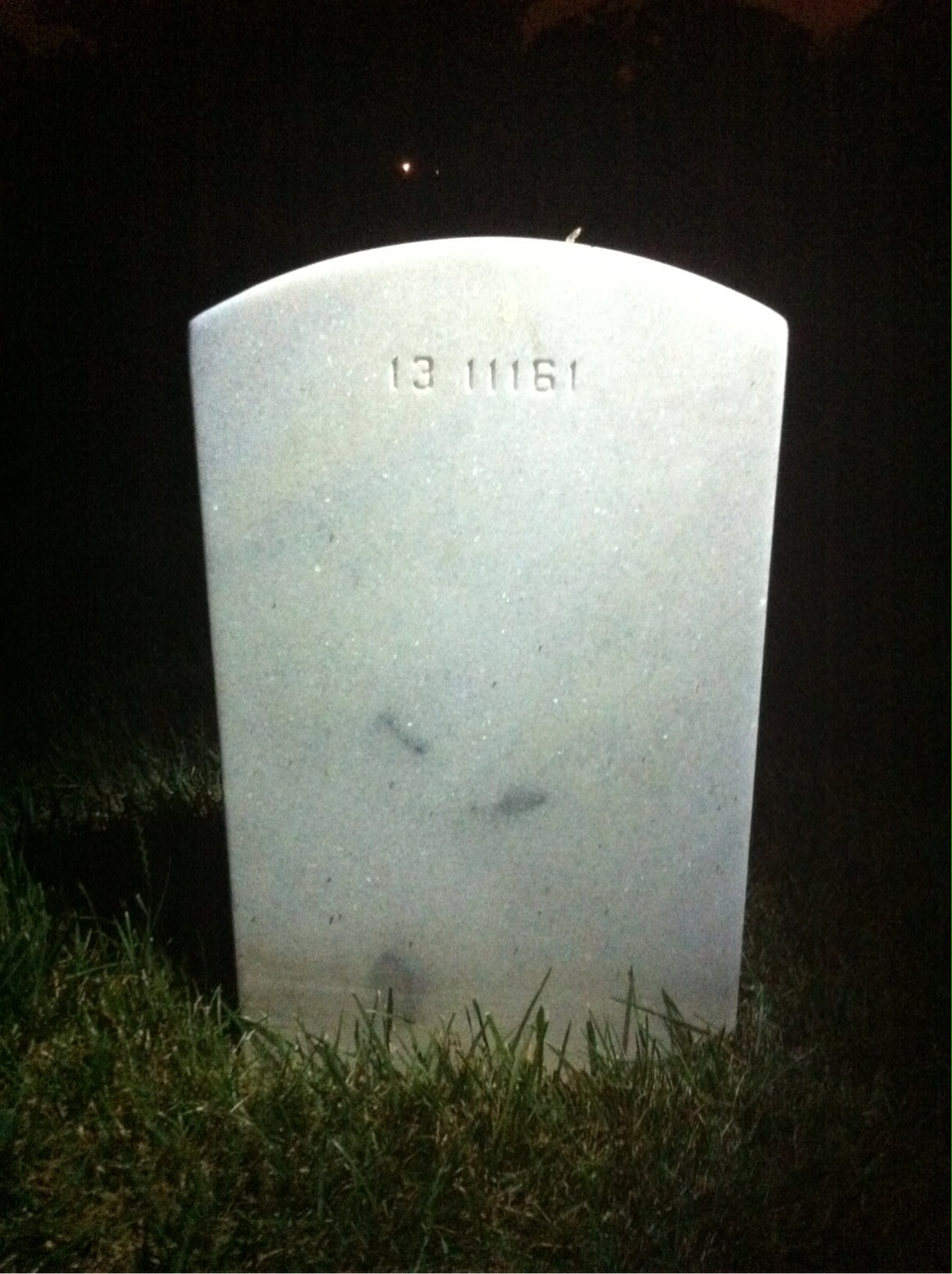 Back of headstone — Jonathan Beekman