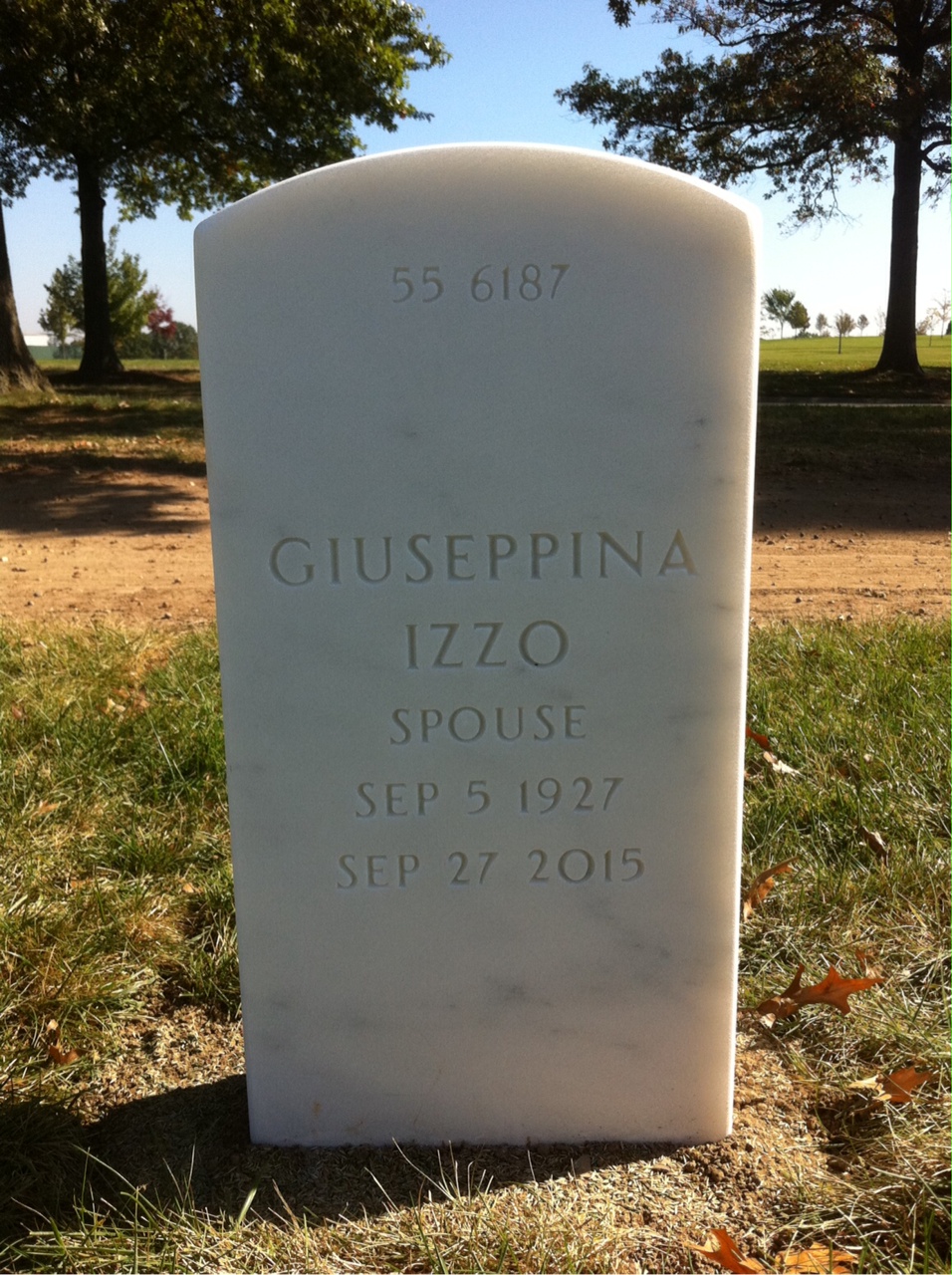 Back of headstone — Tommy William Burns