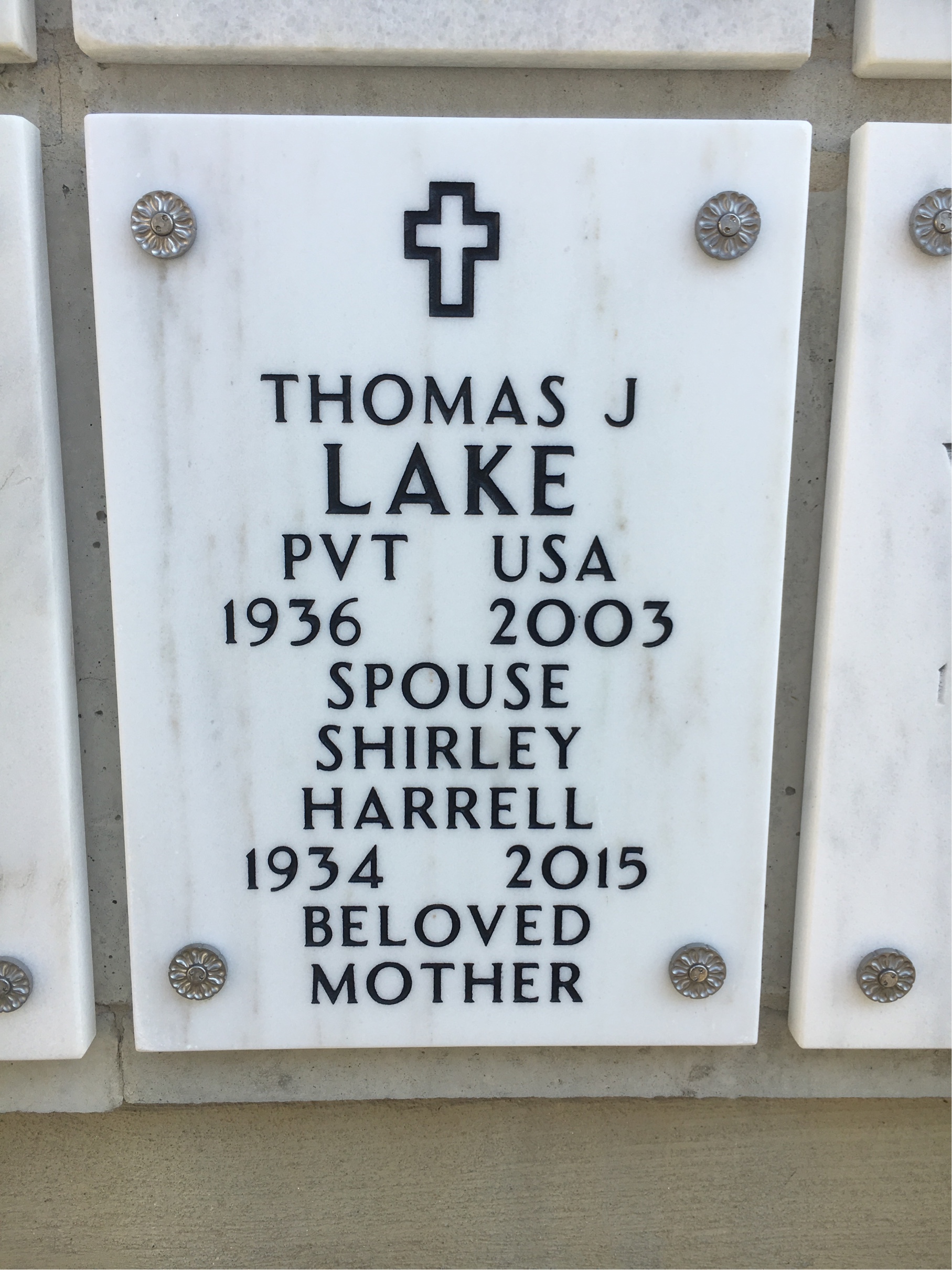 Thomas J Lake
