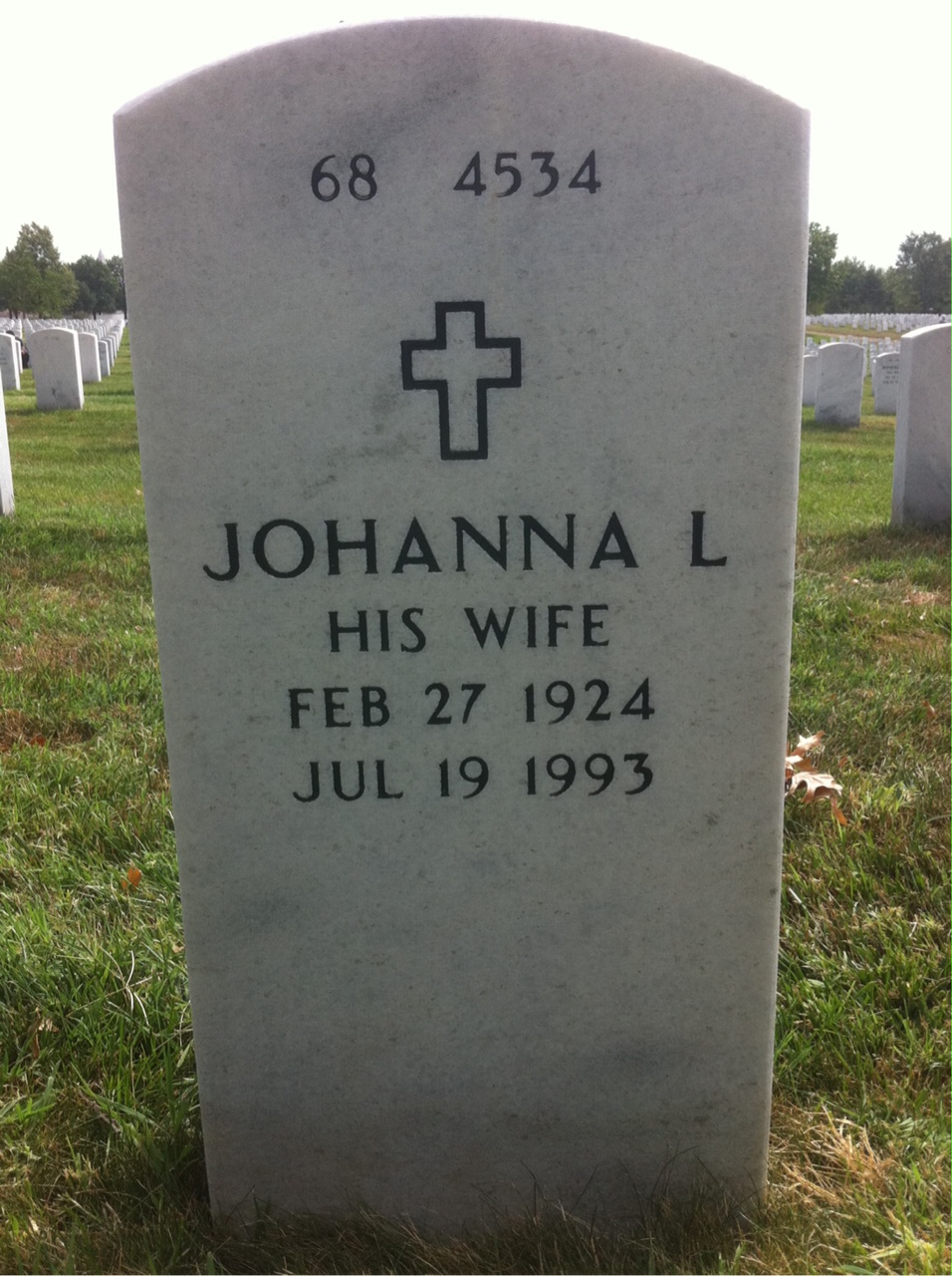 Back of headstone — Erwin Zimov