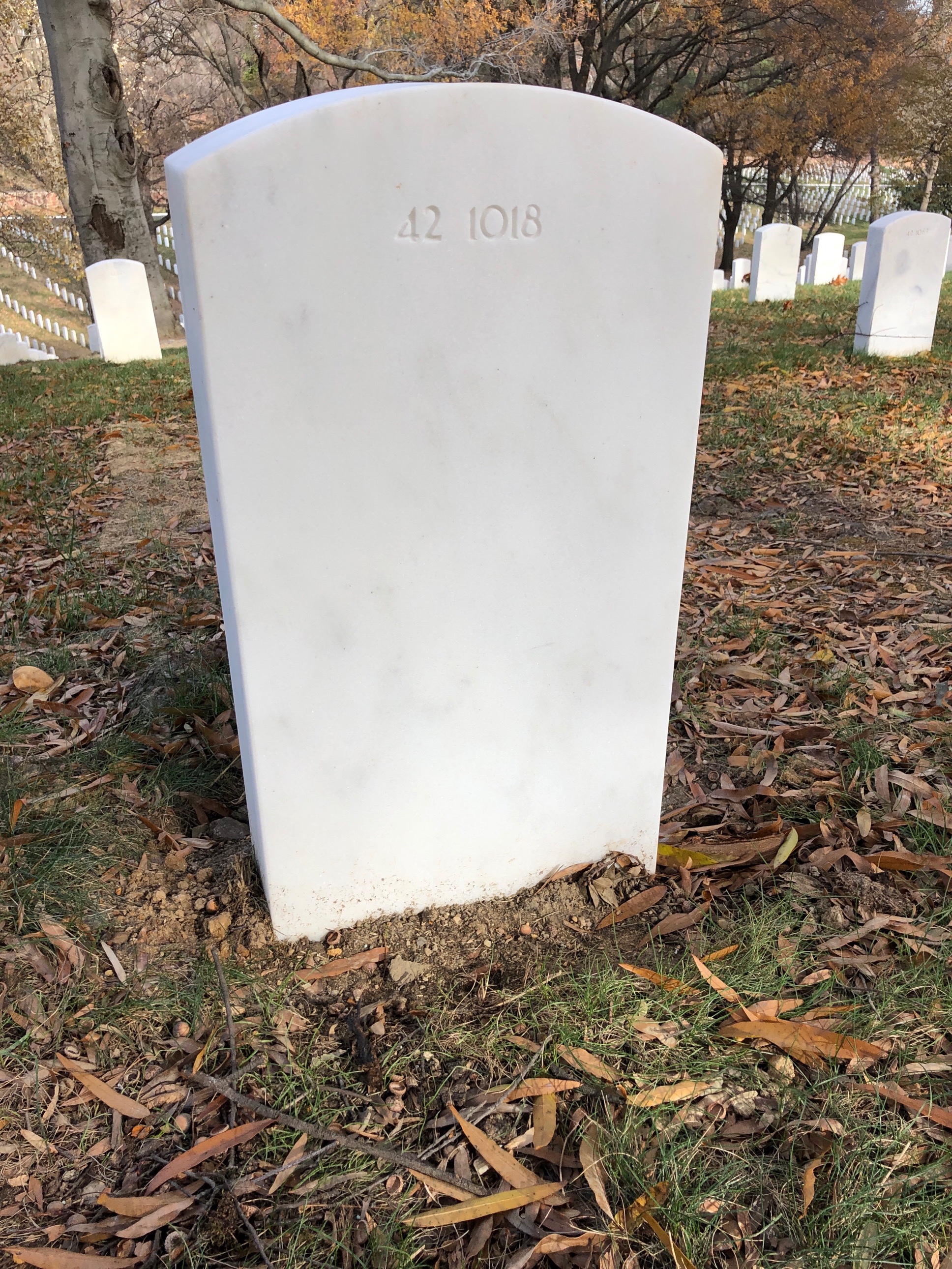 Back of headstone — Peter Guadagno