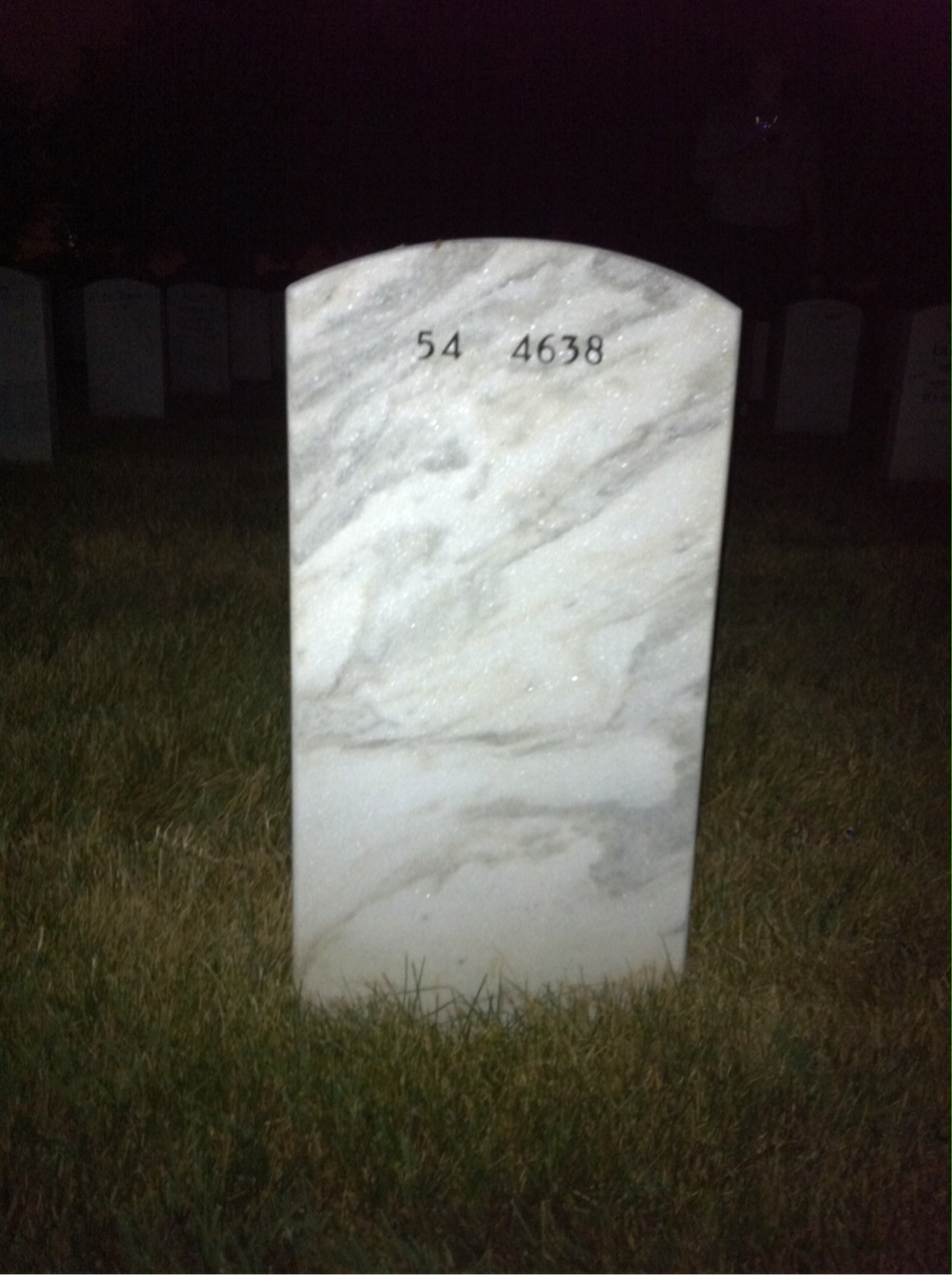 Back of headstone — Robert Ketelhut