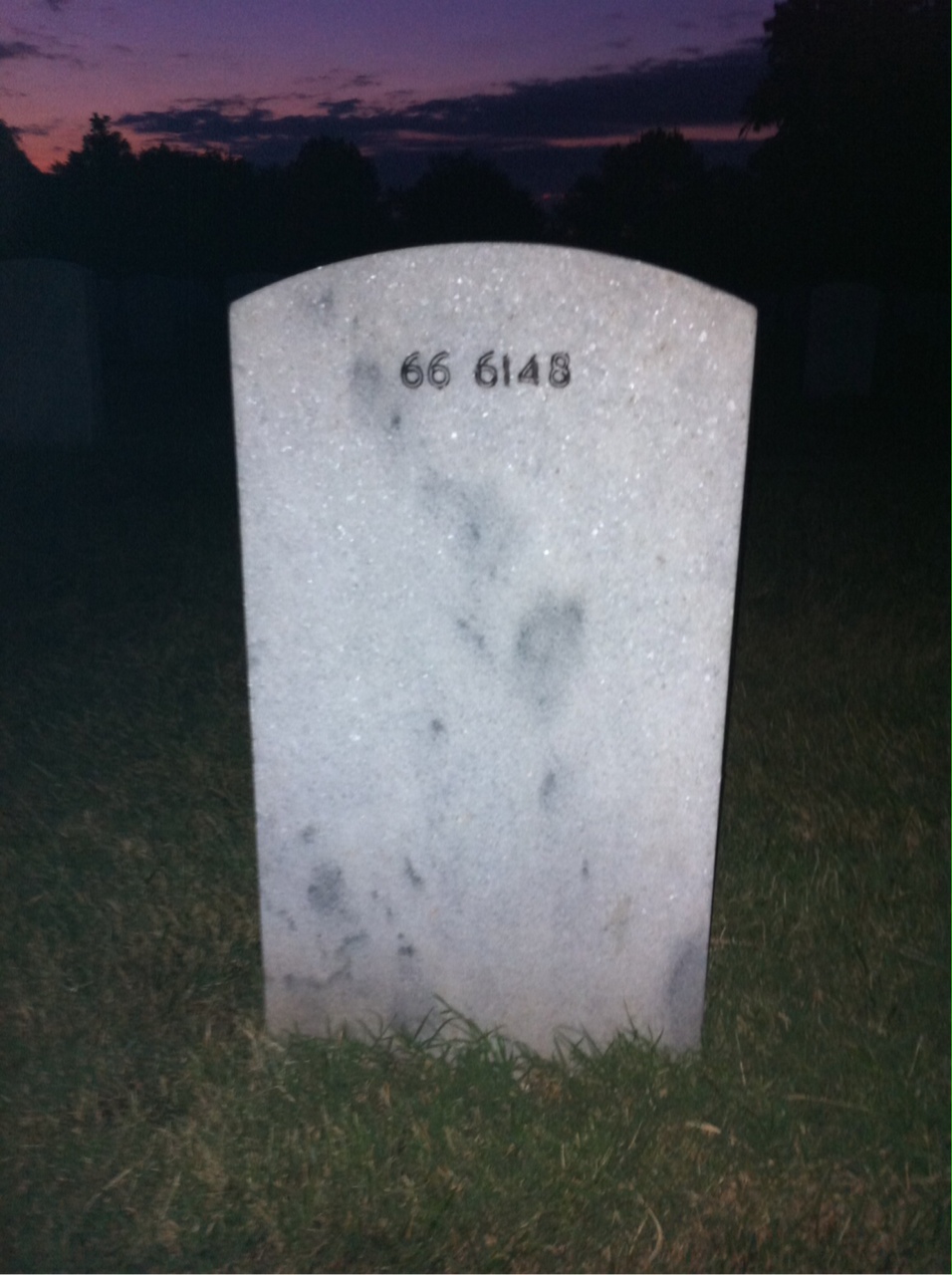 Back of headstone — Kristofer Paolo Villanueva
