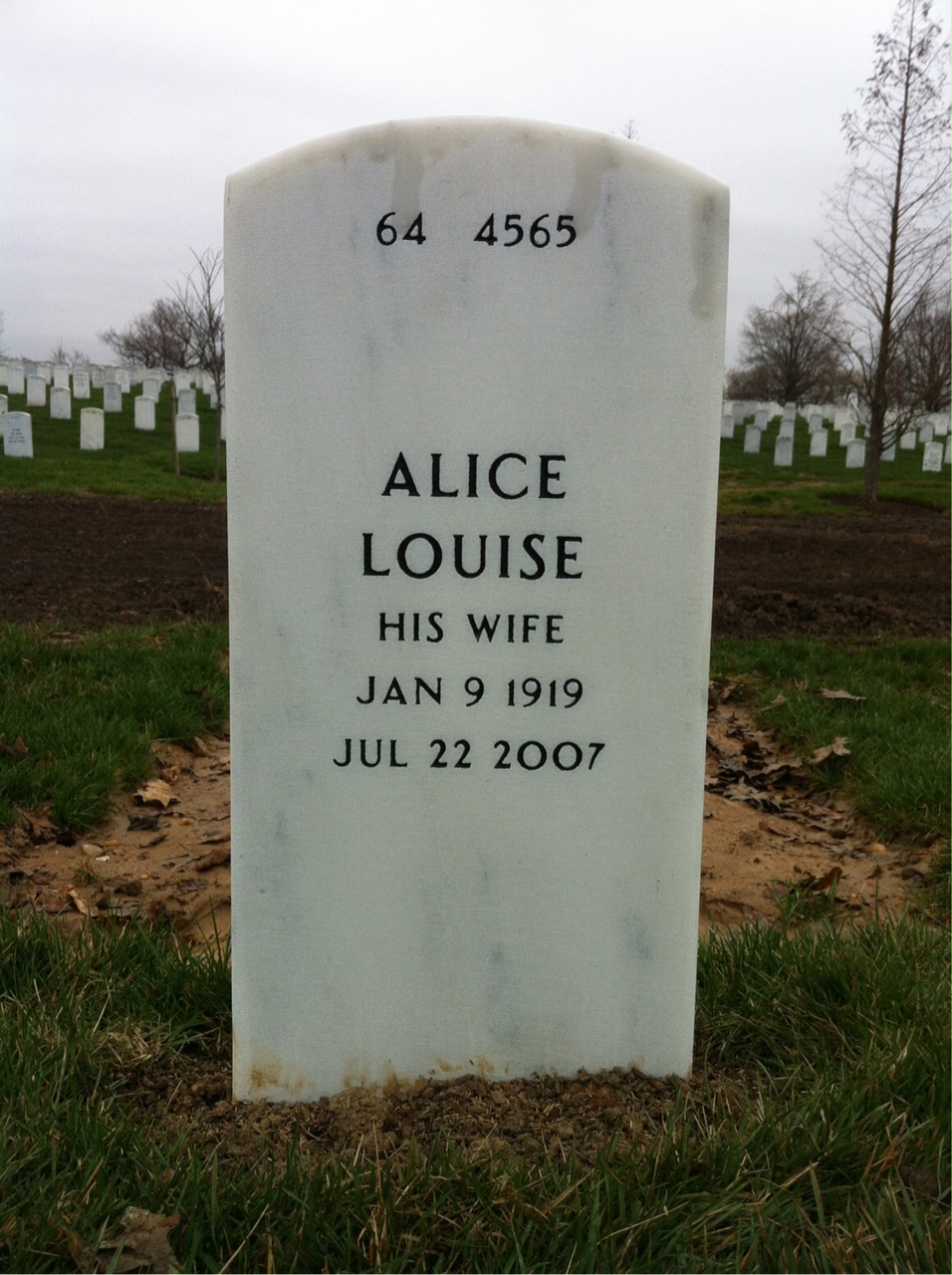 Back of headstone — John Suggs
