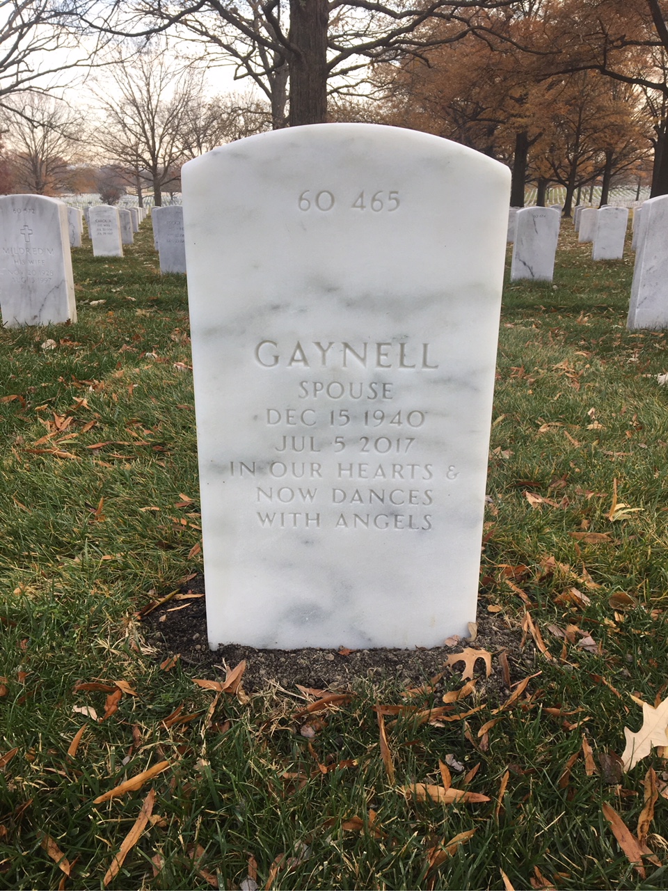 Back of headstone — Jack Conger