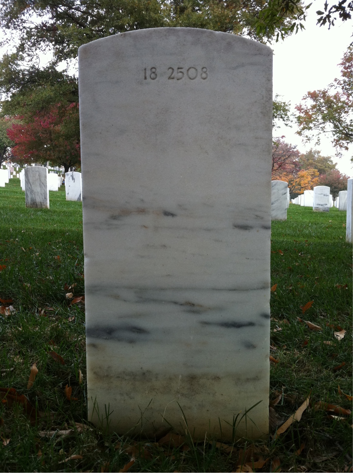 Back of headstone — Stephen Mrasko