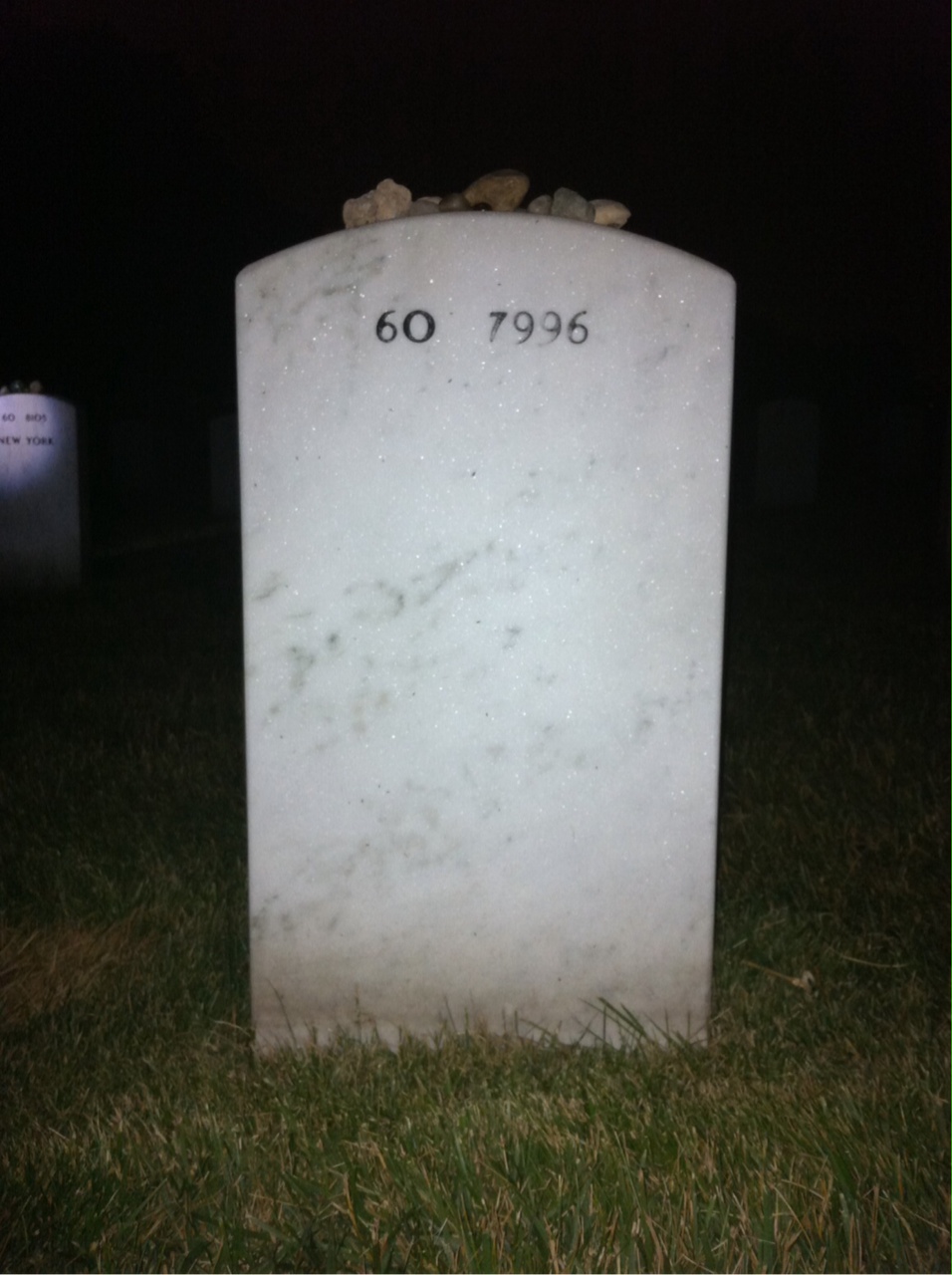 Back of headstone — Michael Tarlavsky